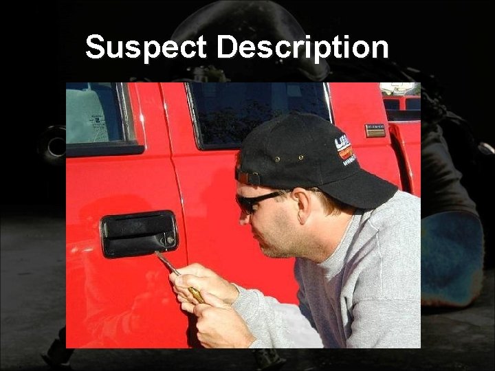 Suspect Description 