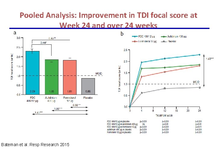 Pooled Analysis: Improvement in TDI focal score at Week 24 and over 24 weeks
