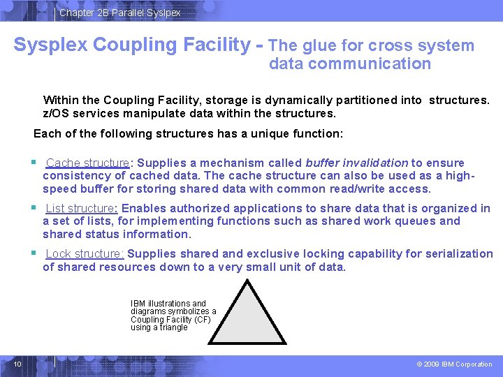 Chapter 2 B Parallel Syslpex Sysplex Coupling Facility - The glue for cross system