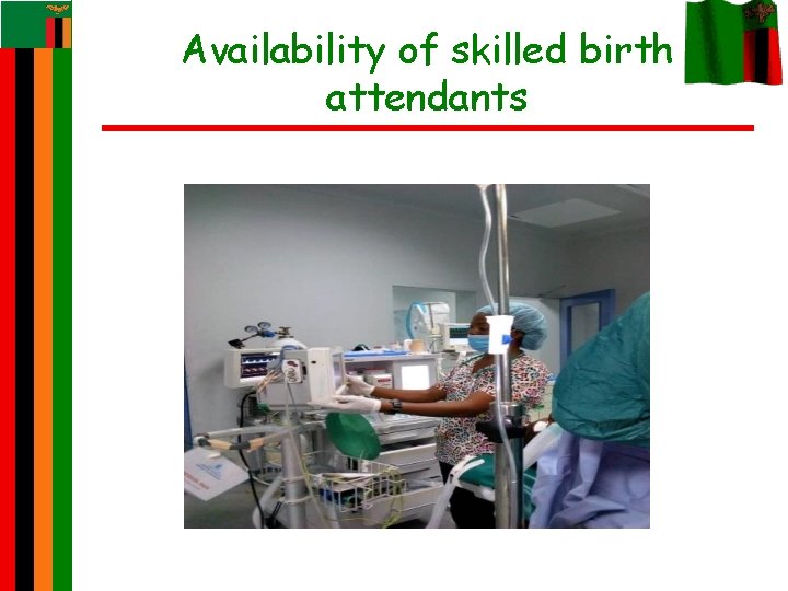 Availability of skilled birth attendants 