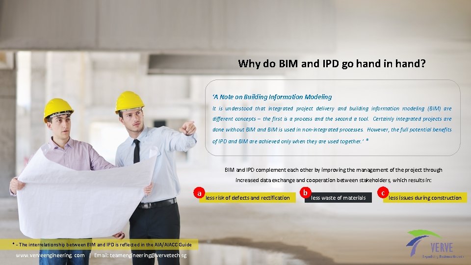 Why do BIM and IPD go hand in hand? ‘A Note on Building Information