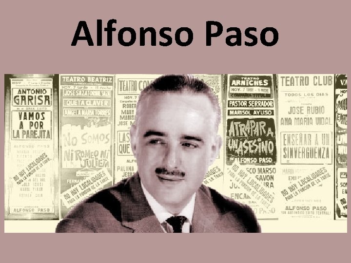 Alfonso Paso 
