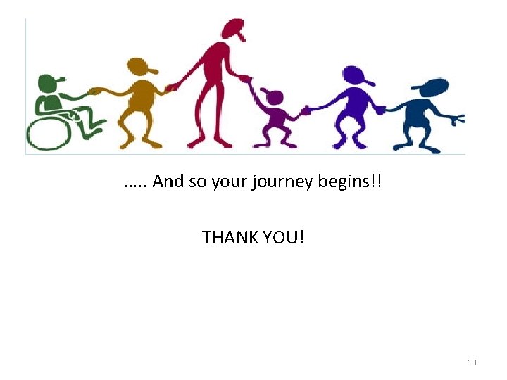 …. . And so your journey begins!! THANK YOU! 13 