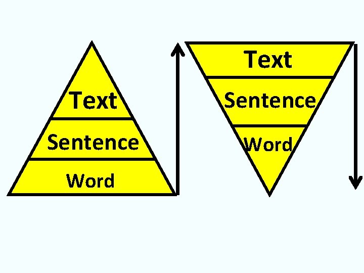 Text Sentence Word 