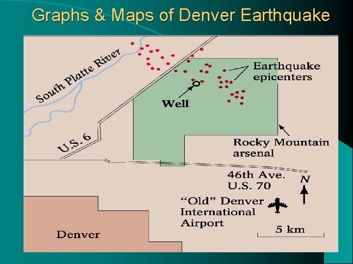 Graphs & Maps of Denver Earthquake 