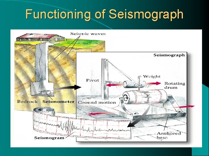 Functioning of Seismograph 