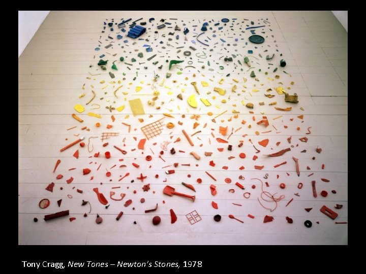 Tony Cragg, New Tones – Newton’s Stones, 1978 