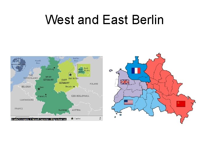 West and East Berlin 