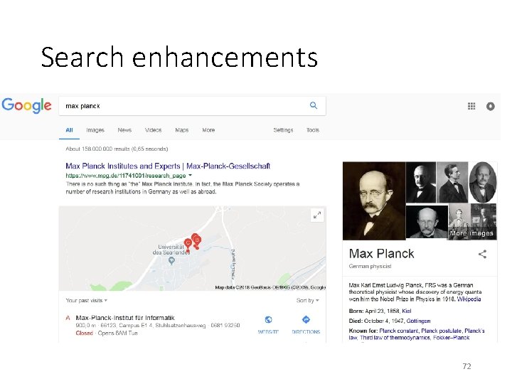 Search enhancements 72 
