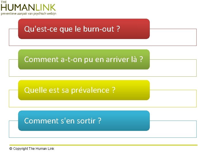 Qu'est-ce que le burn-out ? Comment a-t-on pu en arriver là ? Quelle est