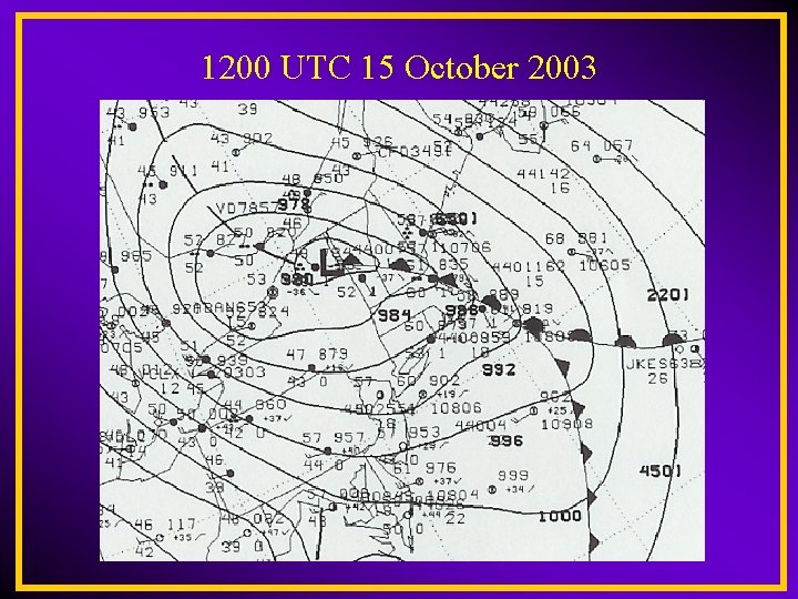 1200 UTC 15 October 2003 