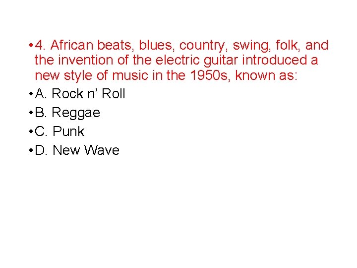  • 4. African beats, blues, country, swing, folk, and the invention of the