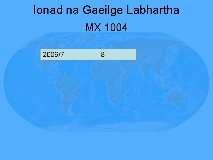 Ionad na Gaeilge Labhartha MX 1004 2006/7 8 