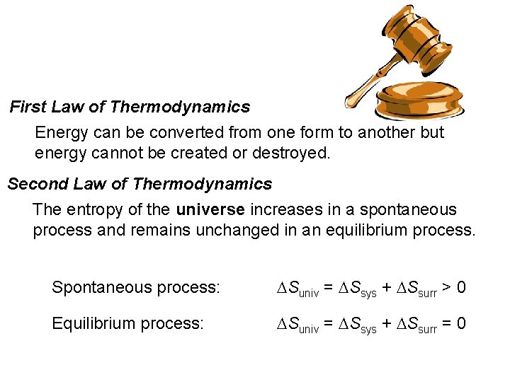 First Law of Thermodynamics Energy can be converted from one form to another but