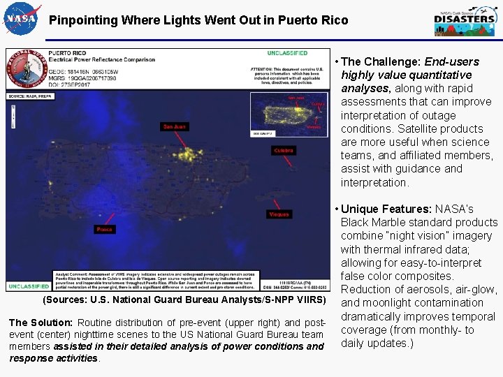 Pinpointing Where Lights Went Out in Puerto Rico • The Challenge: End-users highly value