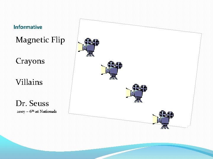 Informative Magnetic Flip Crayons Villains Dr. Seuss 2007 – 6 th at Nationals 