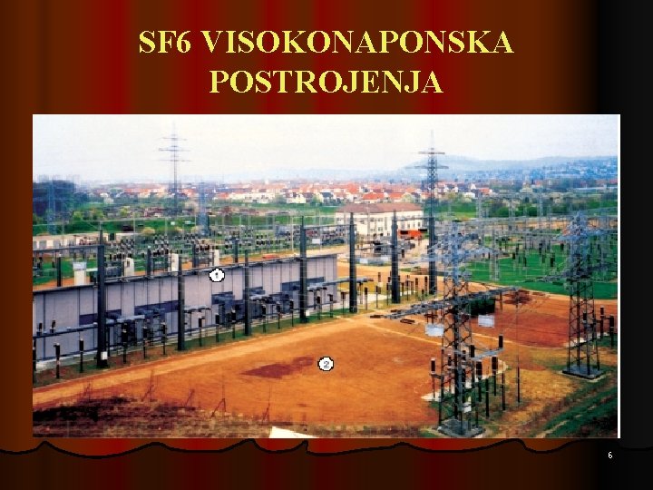 SF 6 VISOKONAPONSKA POSTROJENJA 6 