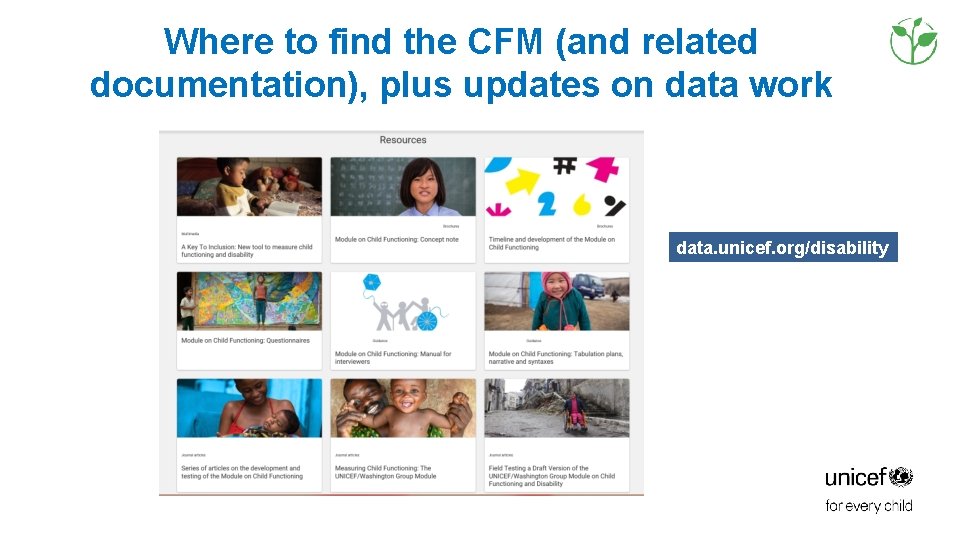 Where to find the CFM (and related documentation), plus updates on data work data. Where to find the CFM (and related documentation), plus updates on data work data.