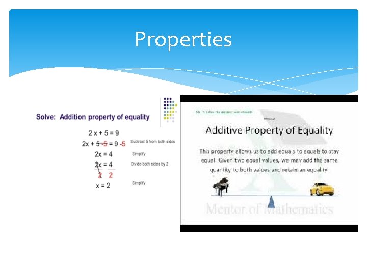 Properties 