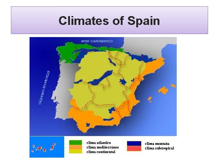 Climates of Spain 