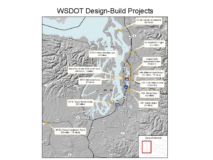 WSDOT Design-Build Projects 
