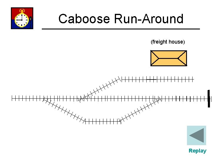 Caboose Run-Around (freight house) Replay 