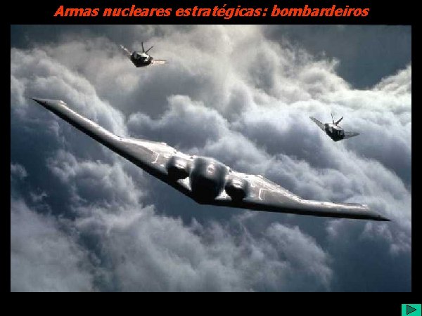 Armas nucleares estratégicas: bombardeiros 