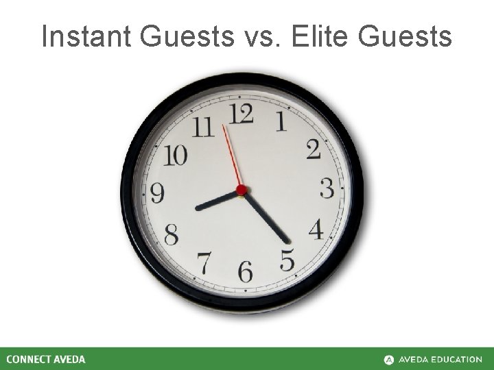 Instant Guests vs. Elite Guests • Clock image 