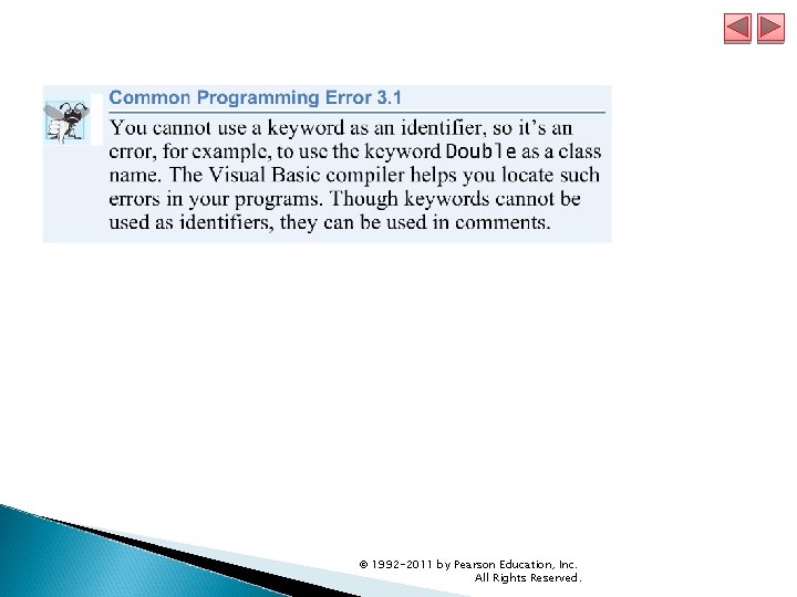 © 1992 -2011 by Pearson Education, Inc. All Rights Reserved. © 1992 -2011 by Pearson Education, Inc. All Rights Reserved.