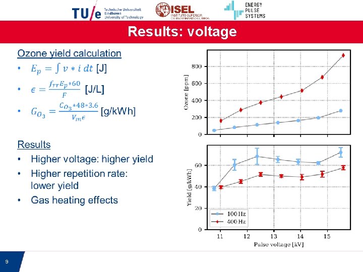 Results: voltage • 9 