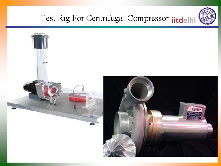 Test Rig For Centrifugal Compressor 