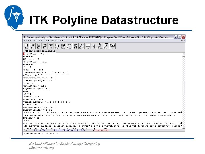 ITK Polyline Datastructure National Alliance for Medical Image Computing http: //na-mic. org 