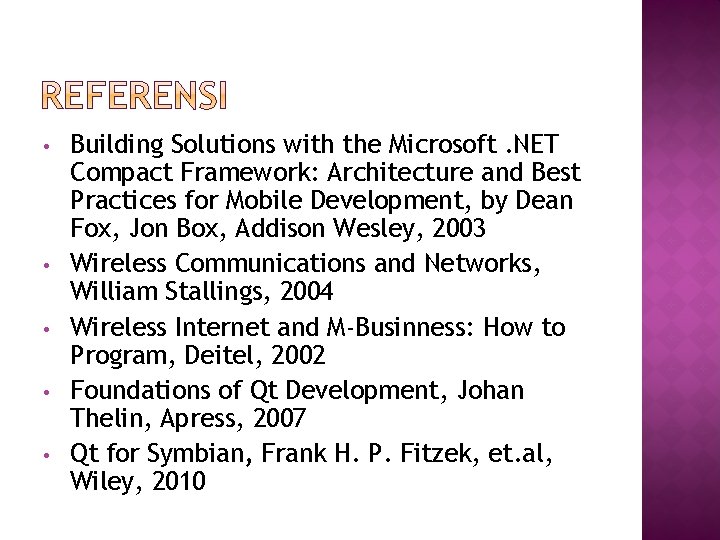  • • • Building Solutions with the Microsoft. NET Compact Framework: Architecture and