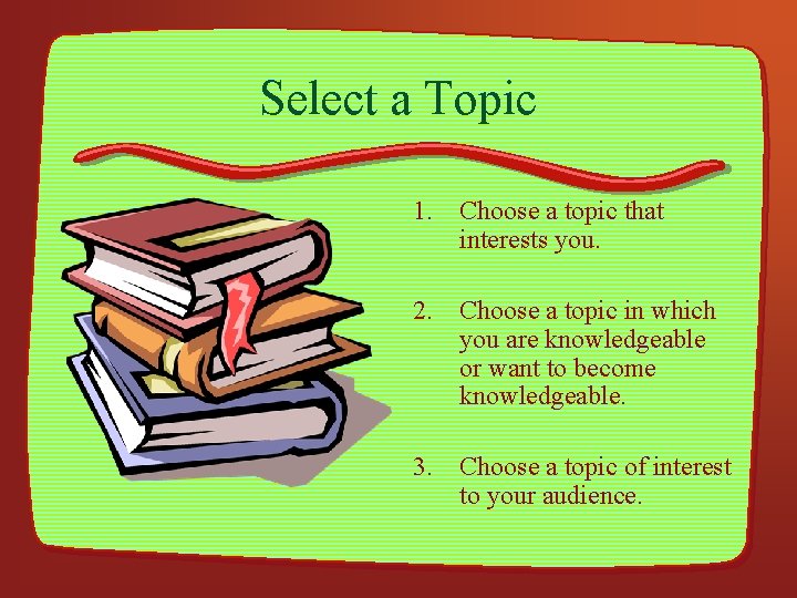 Prepared Public Speaking Things to consider when writing