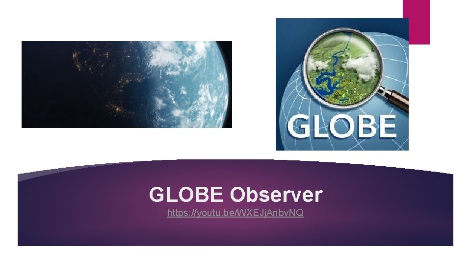 GLOBE Observer https: //youtu. be/WXEJj. Anbv. NQ 