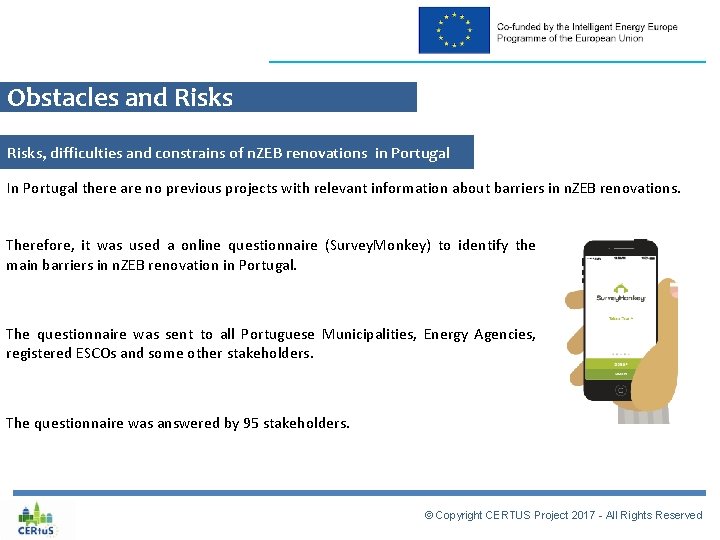 Obstacles and Risks, difficulties and constrains of n. ZEB renovations in Portugal In Portugal