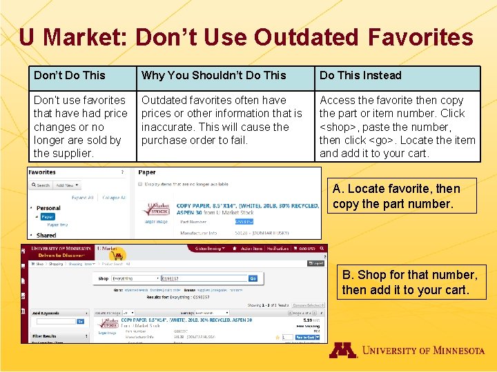 U Market: Don’t Use Outdated Favorites Don’t Do This Why You Shouldn’t Do This