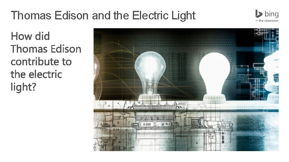 Thomas Edison and the Electric Light 