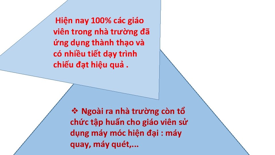 Một sốHiện thành trường đã đạt nay tích 100%nhà các giáo được tích ứng