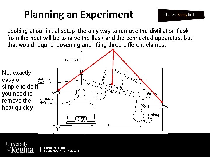 Planning an Experiment Looking at our initial setup, the only way to remove the