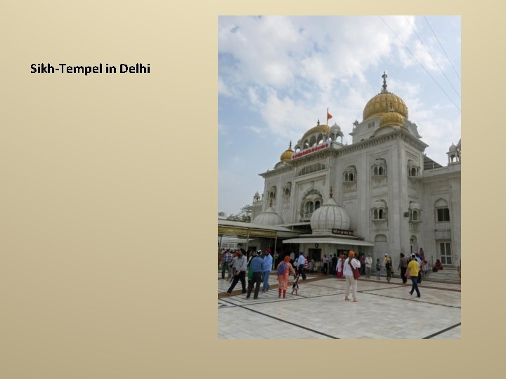 Sikh-Tempel in Delhi 