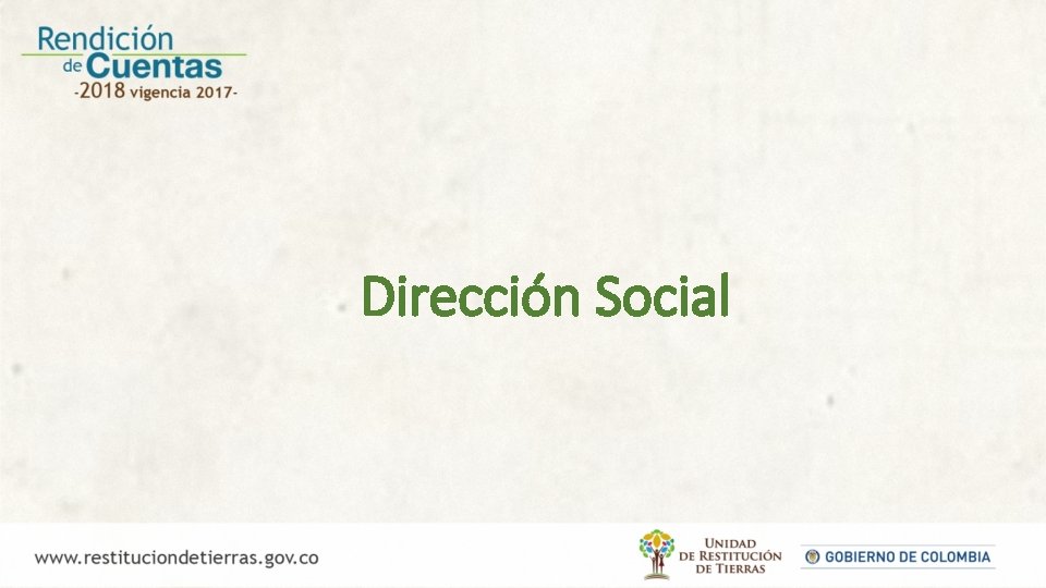 Dirección Social 