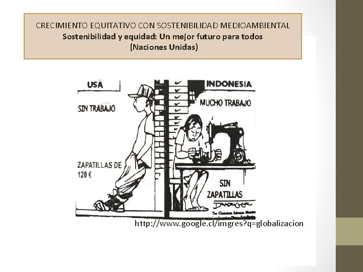 CRECIMIENTO EQUITATIVO CON SOSTENIBILIDAD MEDIOAMBIENTAL Sostenibilidad y equidad: Un mejor futuro para todos (Naciones