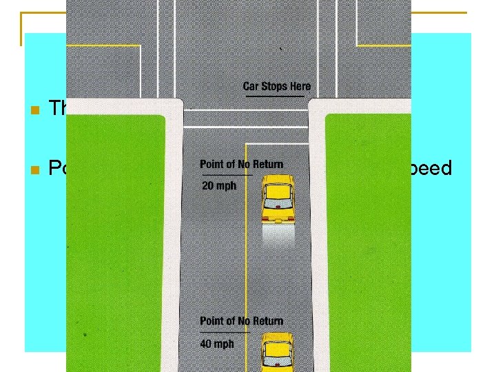 n The Point of No Return n Point of No Return changes with your