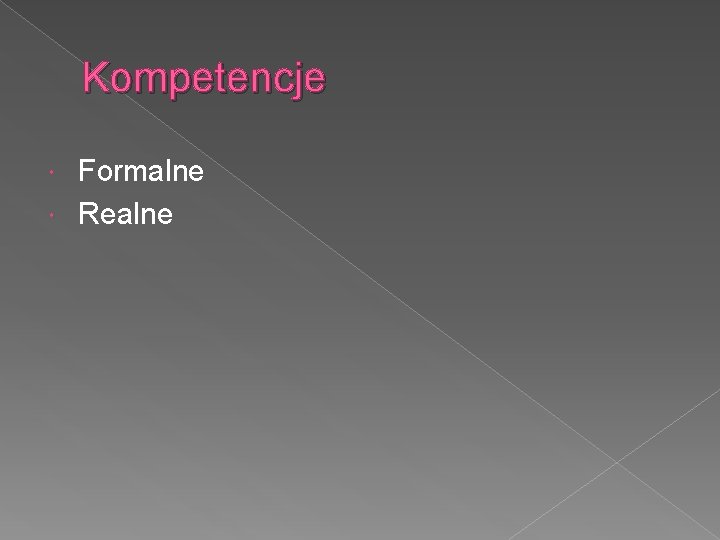 Kompetencje Formalne Realne 