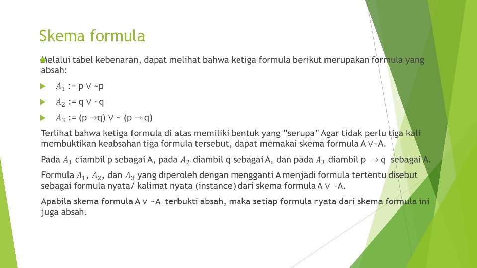 Skema formula 