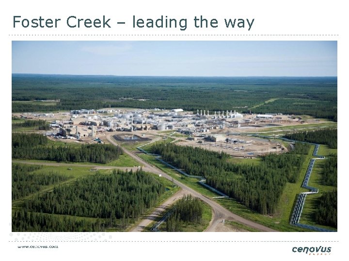 Foster Creek – leading the way 