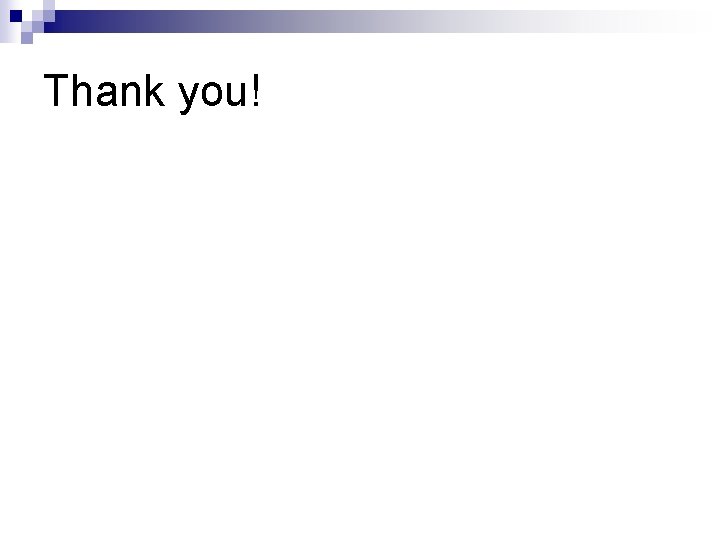 Thank you! 