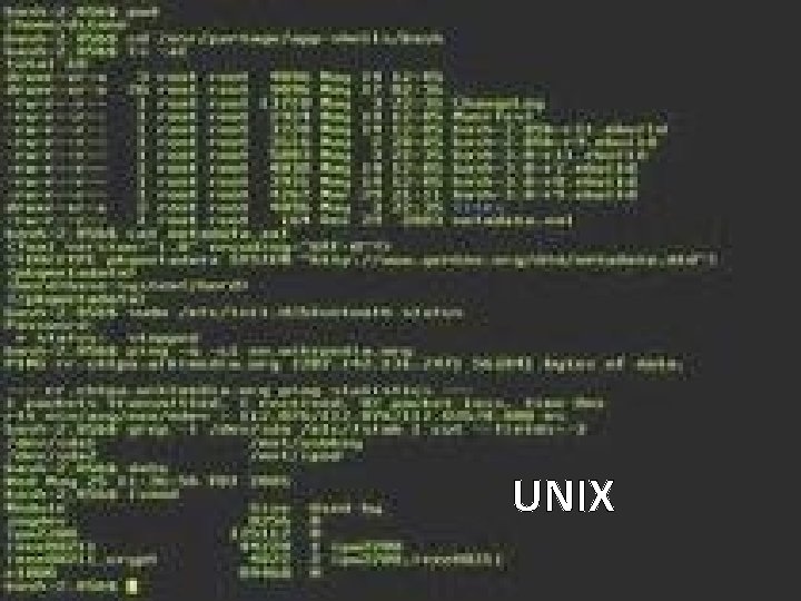 UNIX 