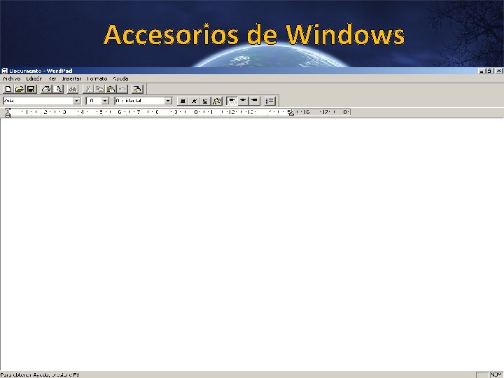 Accesorios de Windows 